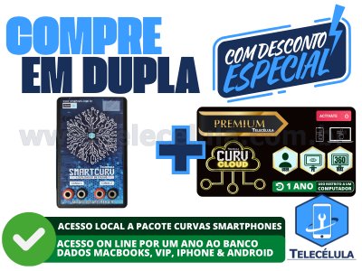 CURVCLOUD PREMIUM + SMARTCURV LOCALIZADOR DEFEITOS SMARTPHONES RESPOSTA GRFICA E MTODO COMPARADOR